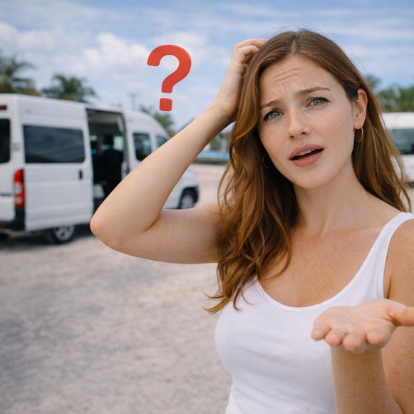 What is the shared transfer to Holbox from Cancun?