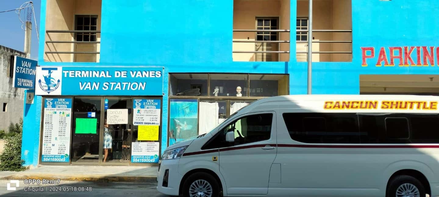 Chiquilá/Holbox a Cancún Centro traslado compartido
