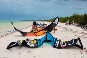 kiteboarding en holbox