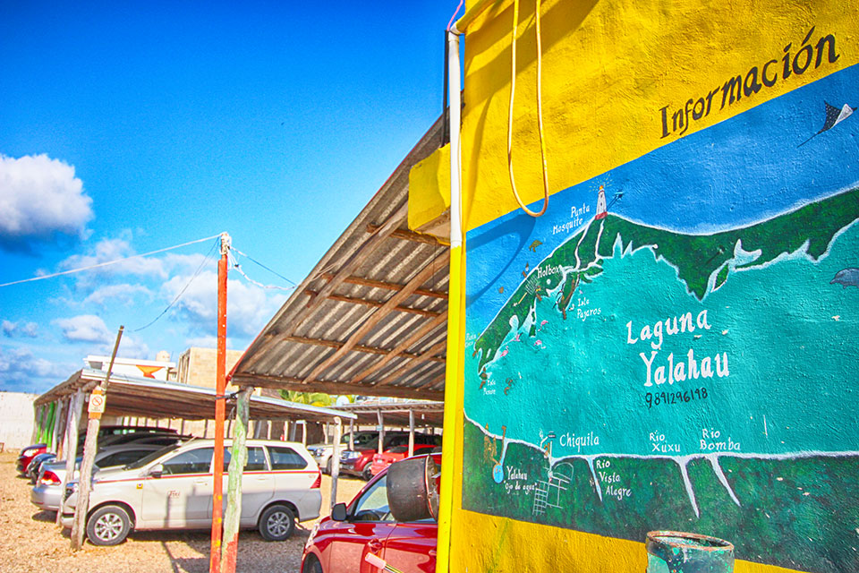 Parking in Chiquila