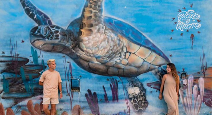 Cuantos murales existe en Holbox