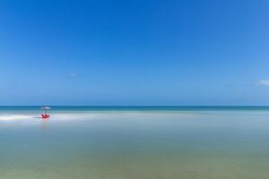 magnifica vista de las playas de holbox